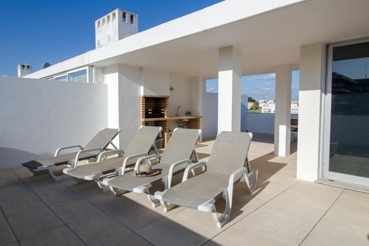 Terrace Apartment By Stay-Ici, Algarve Holiday Rental Albufeira Bagian luar foto